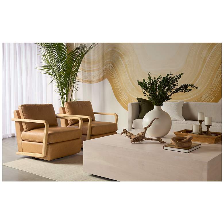 Image 7 Sunpan Leander Sofa Danny Cream more views