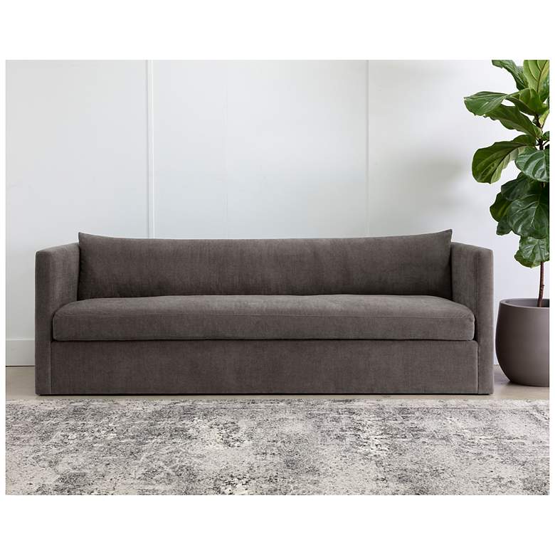 Image 3 Sunpan Leander Sofa Danny Dusty Brown more views