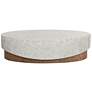 3_Sunpan Leda 55" Wide Modern Gray Concrete Coffee Table more views