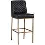 1_Sunpan Leighland Barstool Coal Black