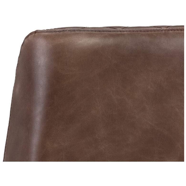 Image 4 Sunpan Leighland Barstool Havana Dark Brown more views