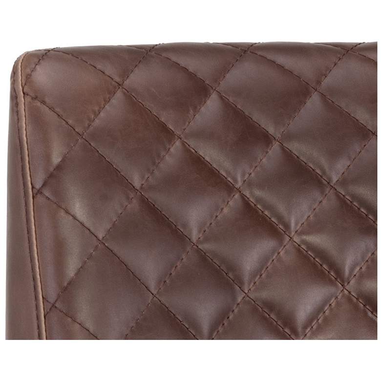 Image 6 Sunpan Leighland Barstool Havana Dark Brown more views