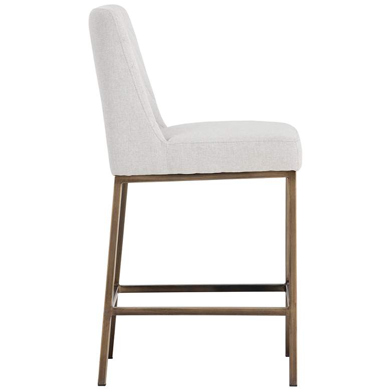 Image 2 Sunpan Leighland Counter Stool Light Gray more views