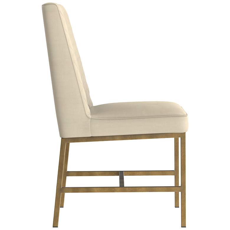 Image 2 Sunpan Leighland Dining Chair Castillo Cream Set of 2 more views