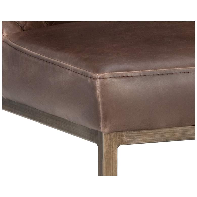 Image 6 Sunpan Leighland Dining Chair Havana Dark Brown Set of 2 more views