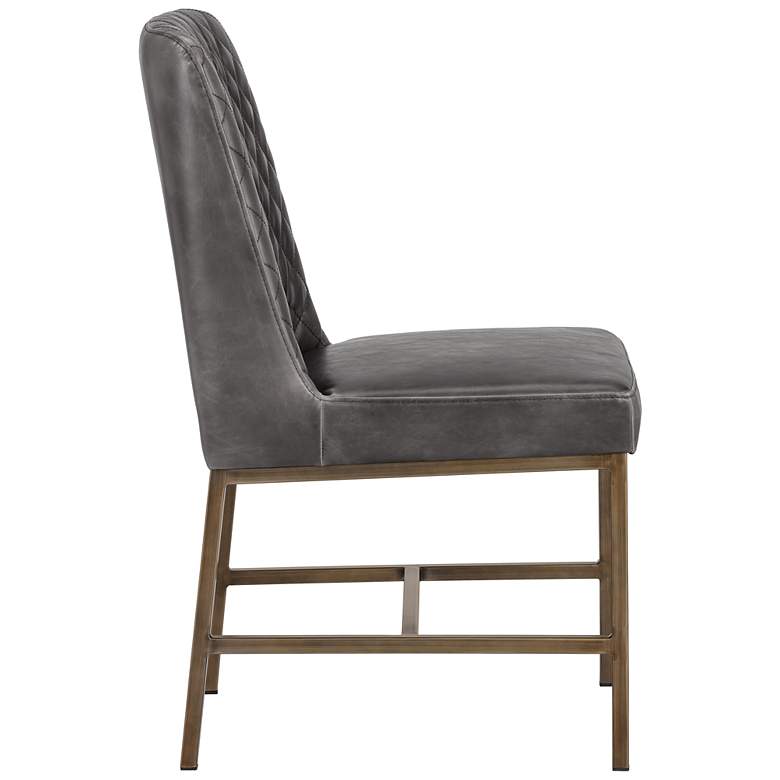 Image 3 Sunpan Leighland Dining Chair Overcast Gray Set of 2 more views