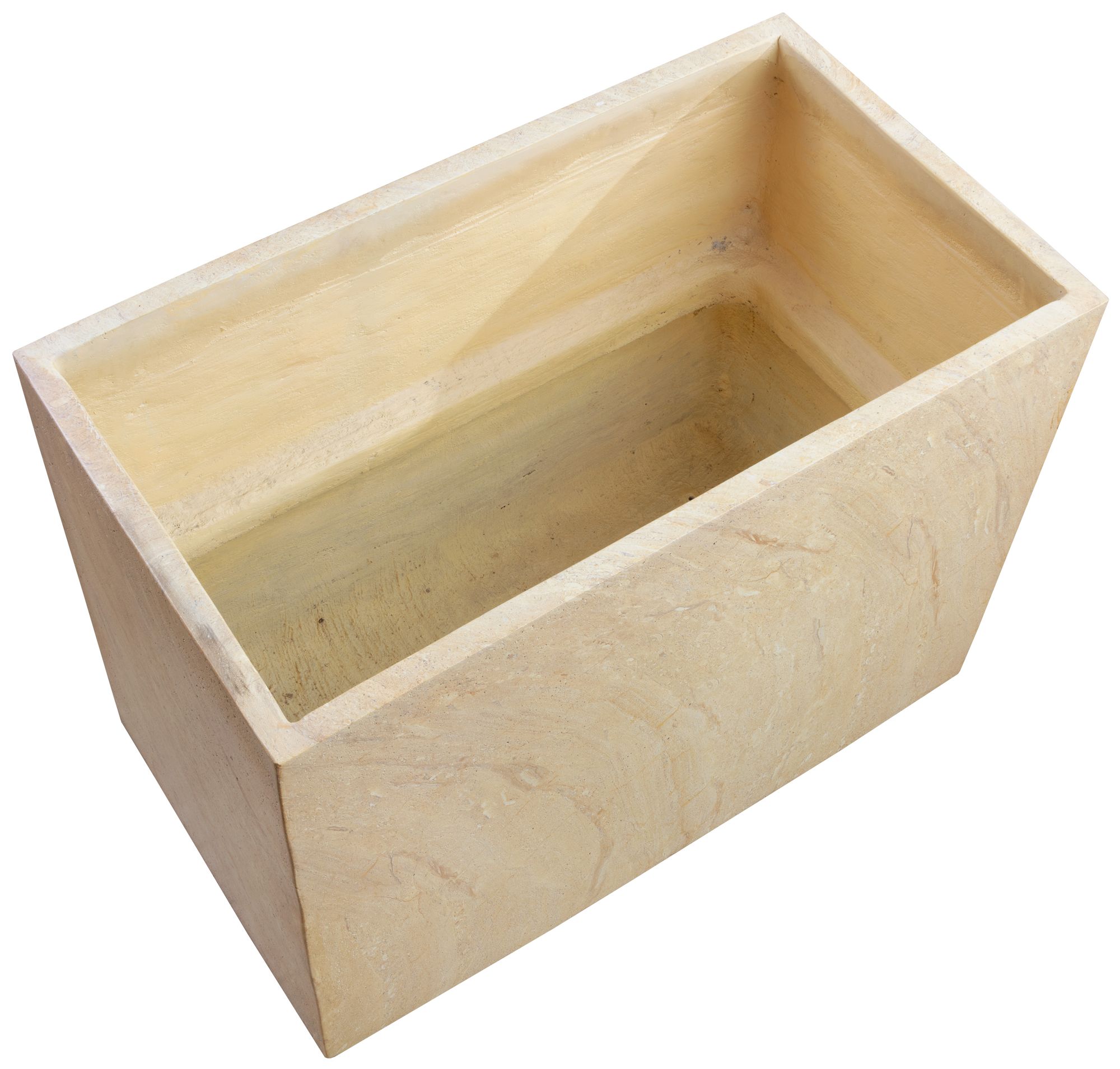 Image 4 Sunpan Leilani Planter Medium Travertine Look more views