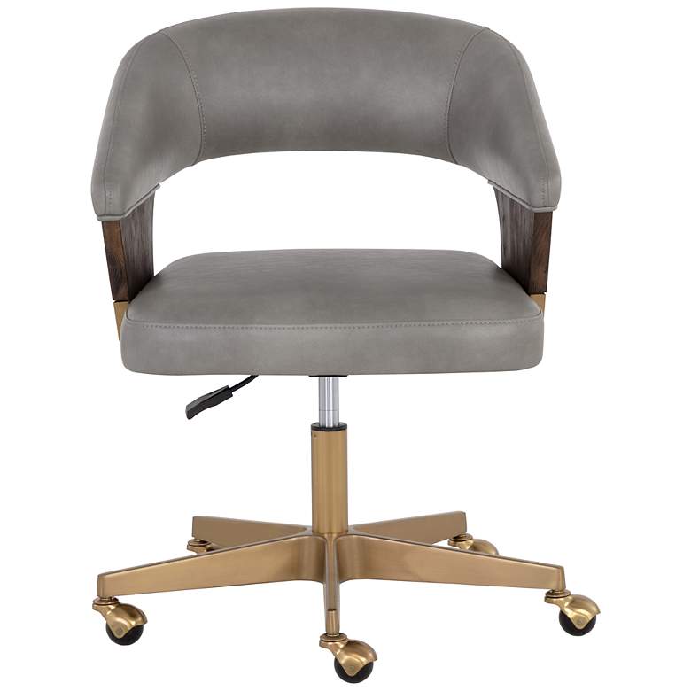 Image 2 Sunpan Leonce Office Chair Bravo Metal more views