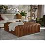 4_Sunpan Lewin Ottoman Square Lucia Tobacco Leather more views