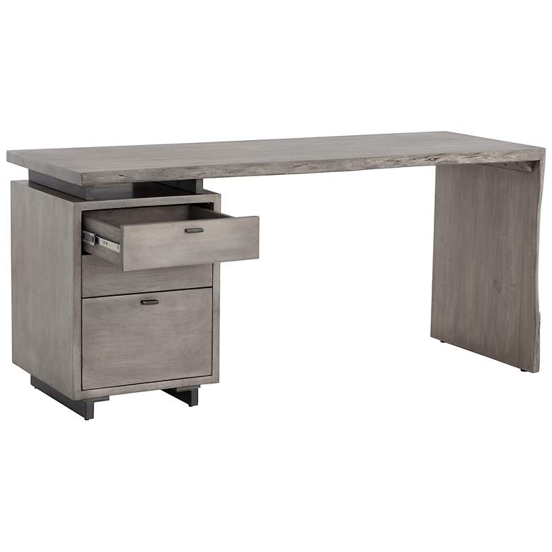 Image 3 Sunpan Lewis Desk Gray more views