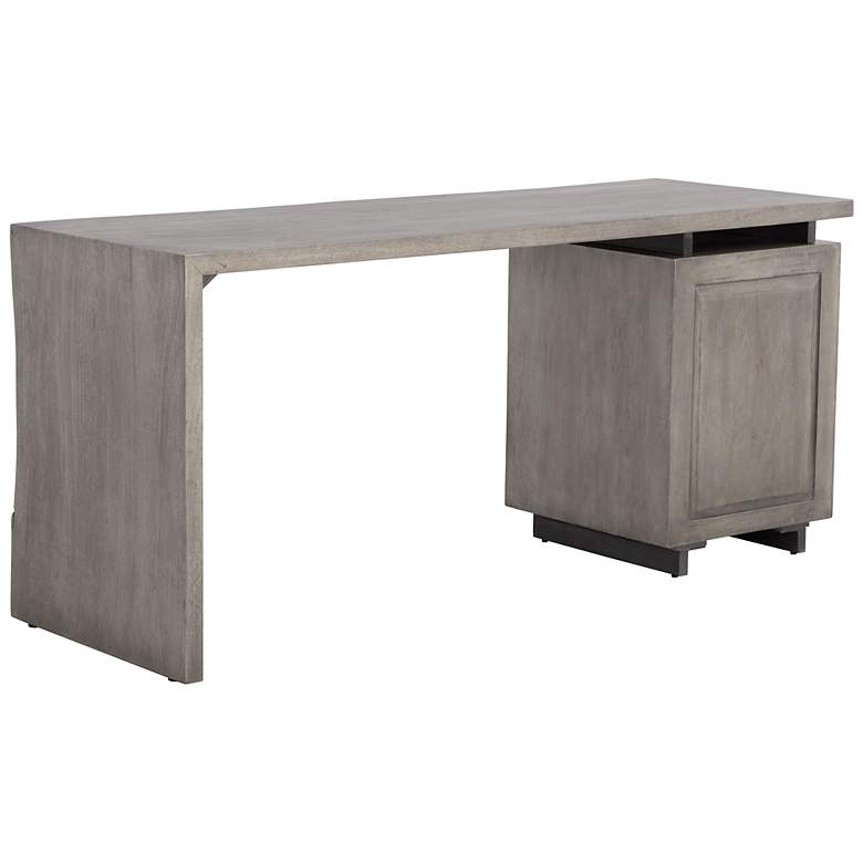 Image 4 Sunpan Lewis Desk Gray more views