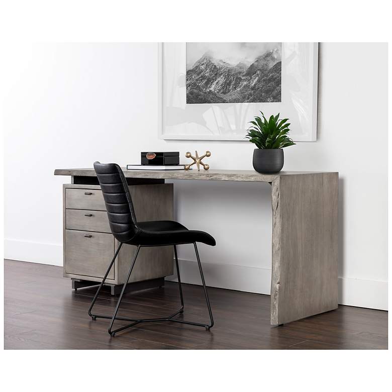 Image 6 Sunpan Lewis Desk Gray more views