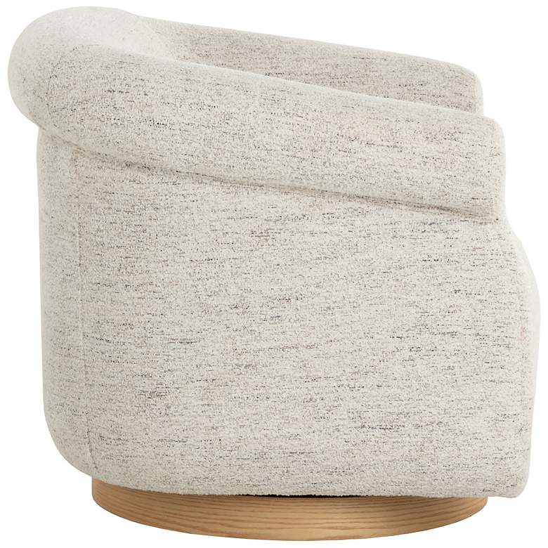 Image 3 Sunpan Libby Swivel Lounge Chair Hailey Moon more views