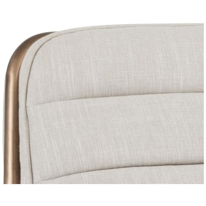 Image 6 Sunpan Lincoln Lounge Chair Beige Linen more views
