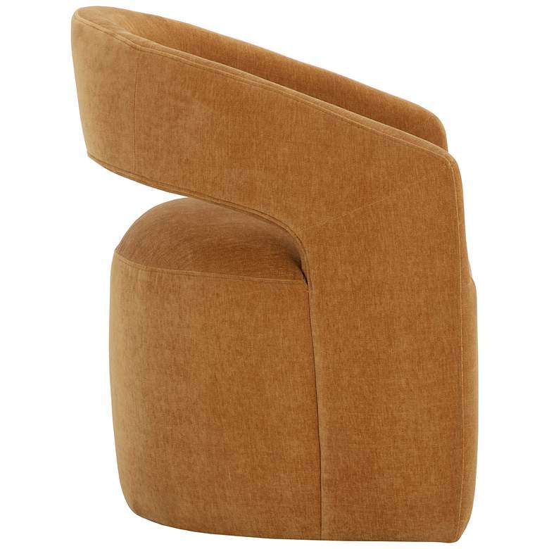 Image 4 Sunpan Lloret Wheeled Dining Armchair Danny Amber more views
