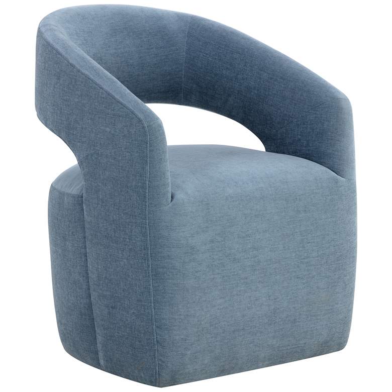 Image 1 Sunpan Lloret Wheeled Dining Armchair Danny Iceberg