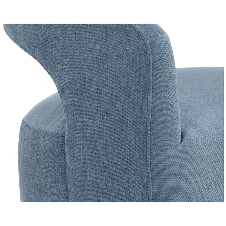 Image 5 Sunpan Lloret Wheeled Dining Armchair Danny Iceberg more views