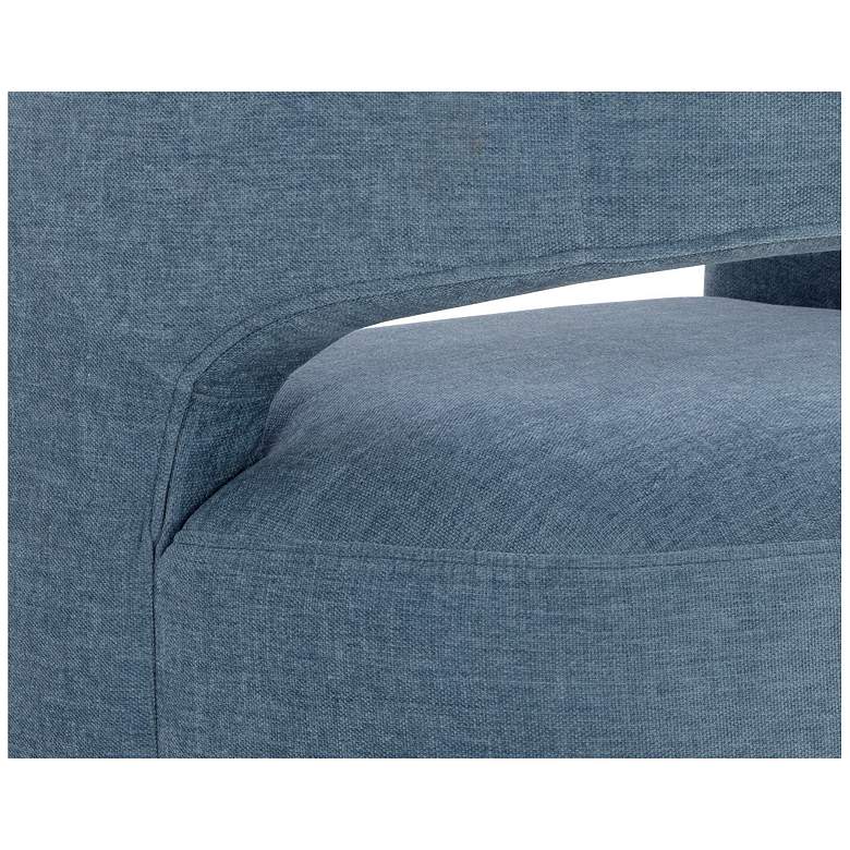Image 7 Sunpan Lloret Wheeled Dining Armchair Danny Iceberg more views