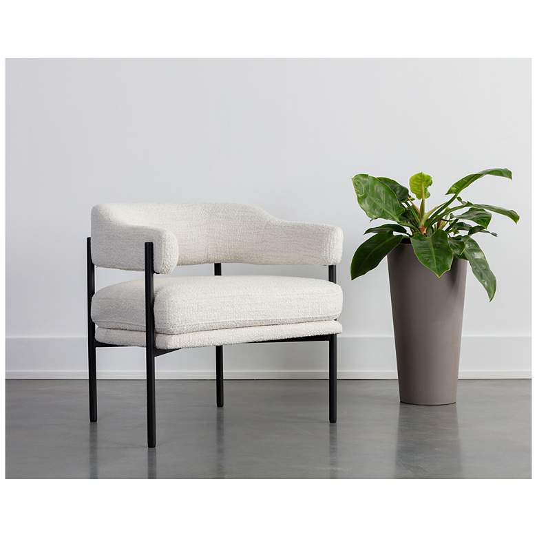 Image 1 Sunpan Lola Lounge Chair Merino Pearl