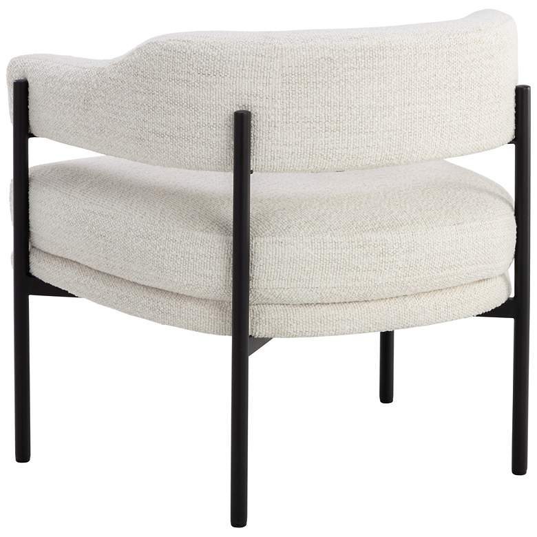 Image 5 Sunpan Lola Lounge Chair Merino Pearl more views