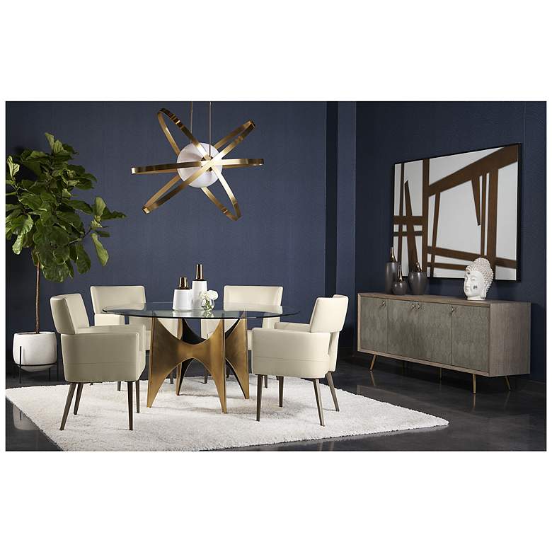 Image 6 Sunpan London Dining Table Base more views