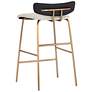 3_Sunpan Lorelei Counter Stool Dillon Cream and Dillon Black more views