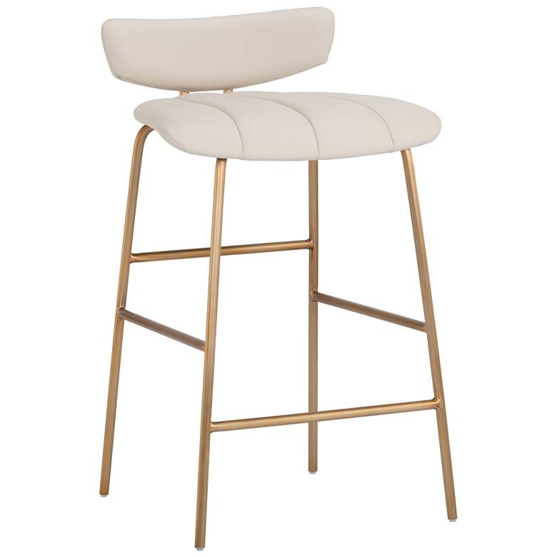 Image 1 Sunpan Lorelei Counter Stool Dillon Cream