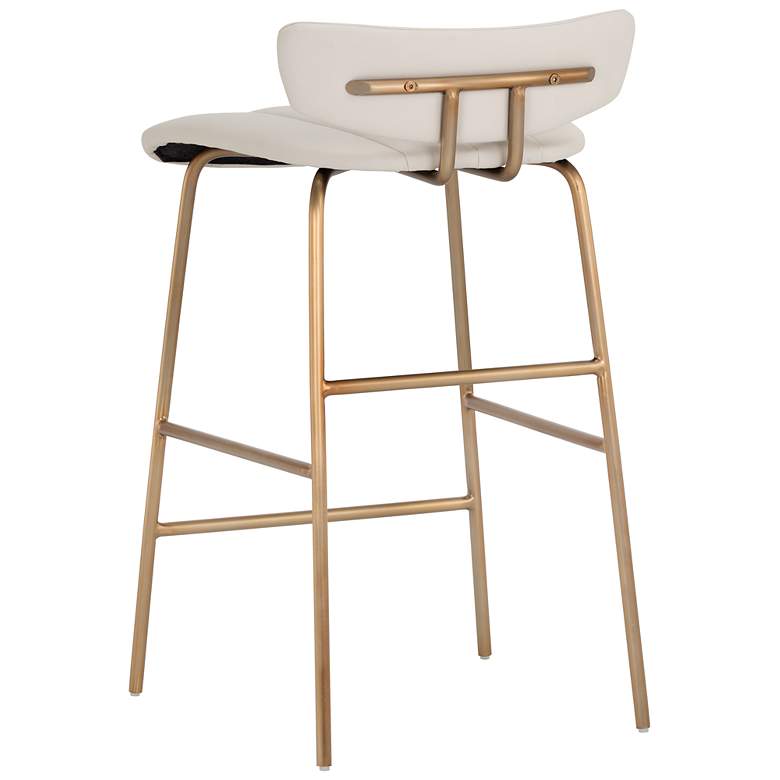 Image 3 Sunpan Lorelei Counter Stool Dillon Cream more views