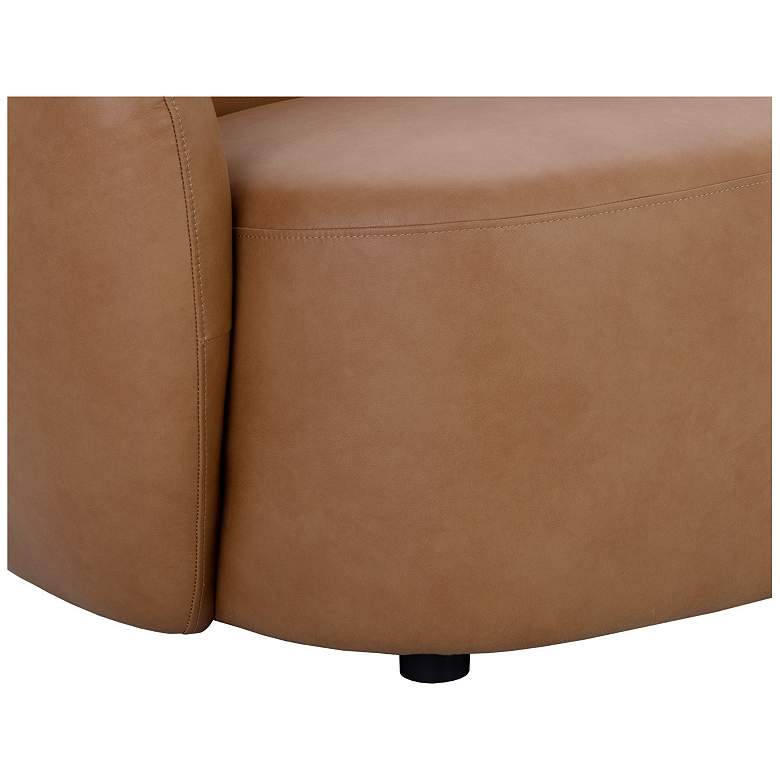 Image 5 Sunpan Lorne Sofa Aline Butternut Leather more views