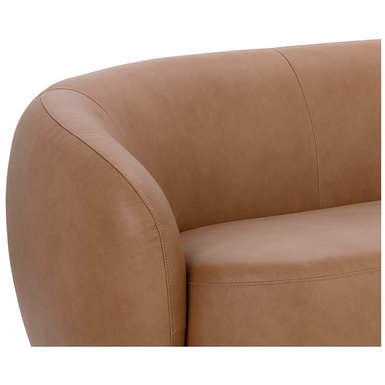 Image 7 Sunpan Lorne Sofa Aline Butternut Leather more views