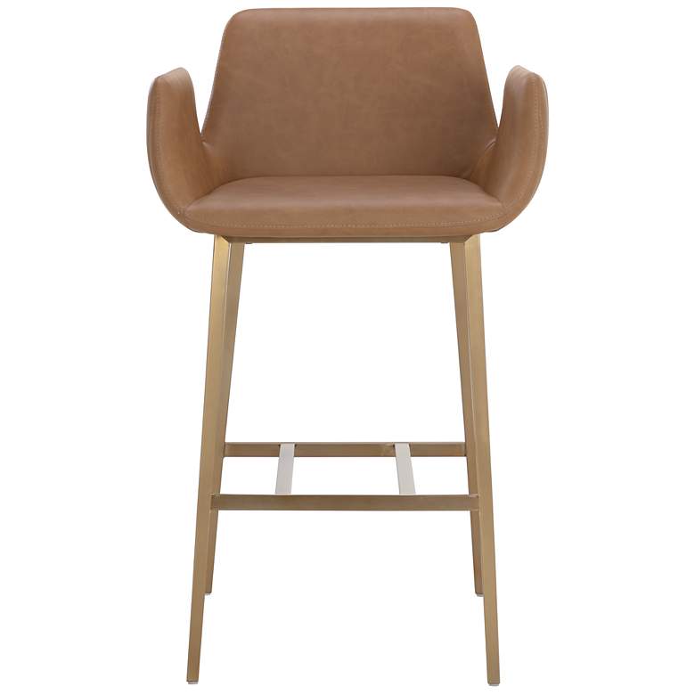 Image 2 Sunpan Lucano Barstool Milliken Cognac more views