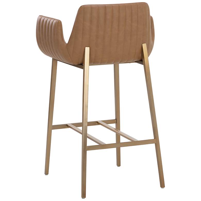 Image 4 Sunpan Lucano Barstool Milliken Cognac more views