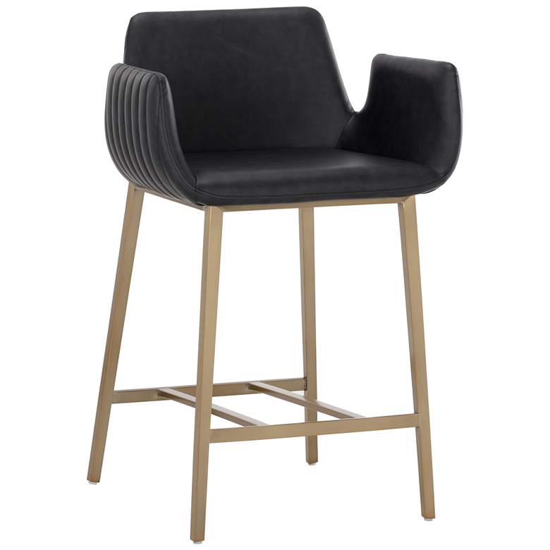 Image 1 Sunpan Lucano Counter Stool Bravo Black
