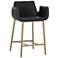 Sunpan Lucano Counter Stool Bravo Black