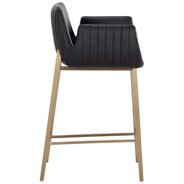 Image 3 Sunpan Lucano Counter Stool Bravo Black more views
