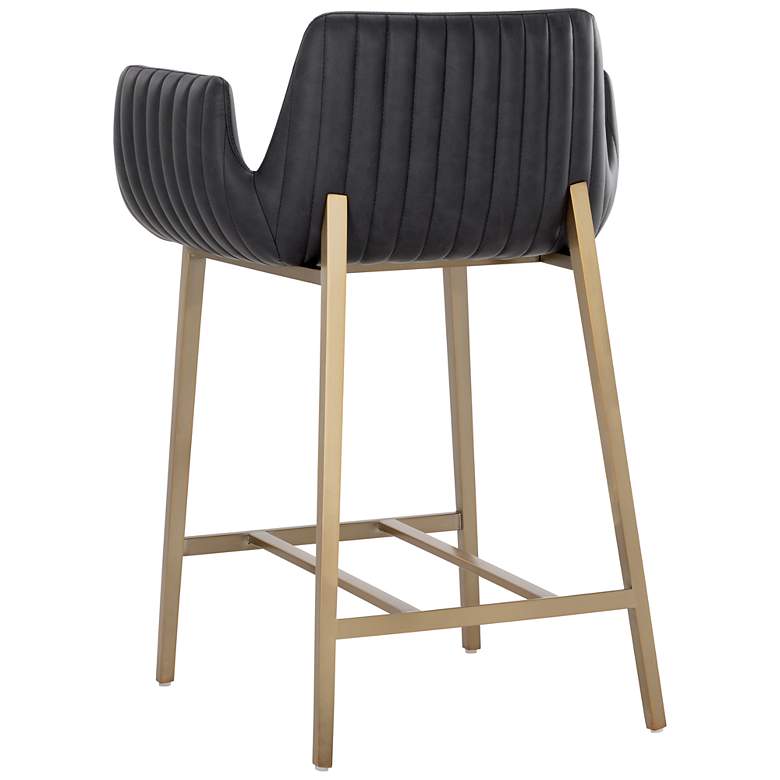 Image 4 Sunpan Lucano Counter Stool Bravo Black more views