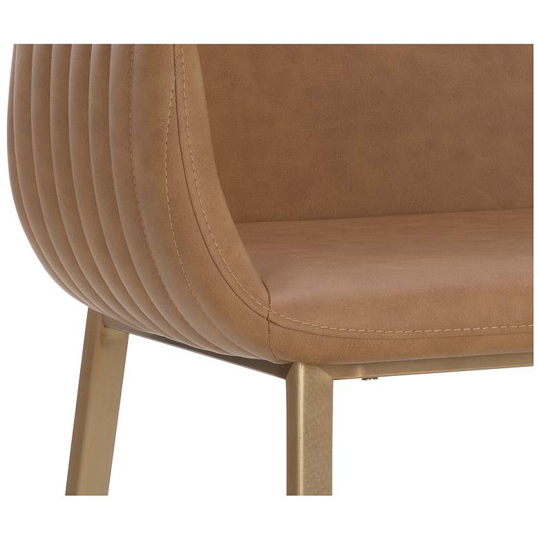Image 5 Sunpan Lucano Counter Stool Milliken Cognac more views