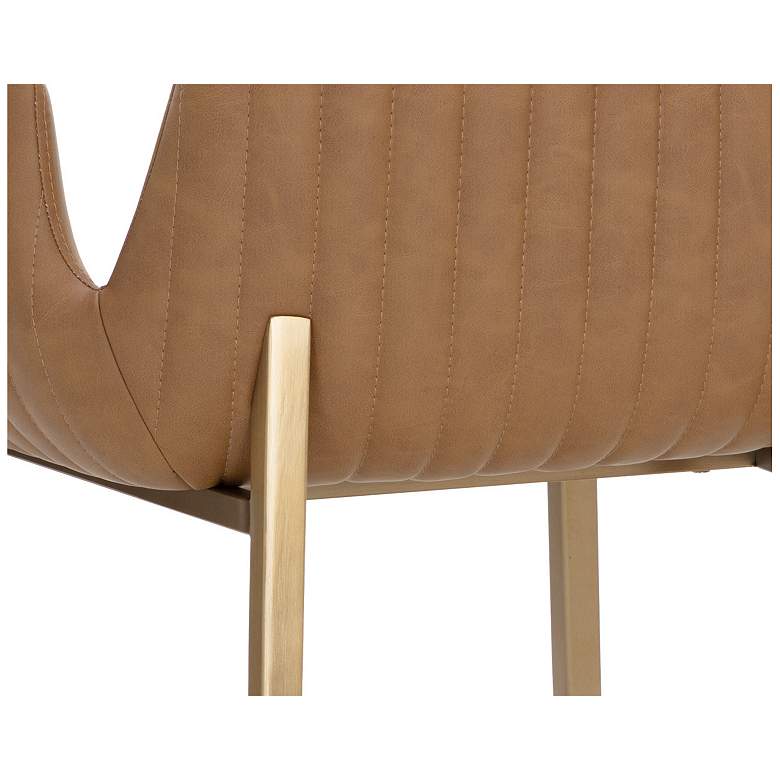 Image 7 Sunpan Lucano Counter Stool Milliken Cognac more views