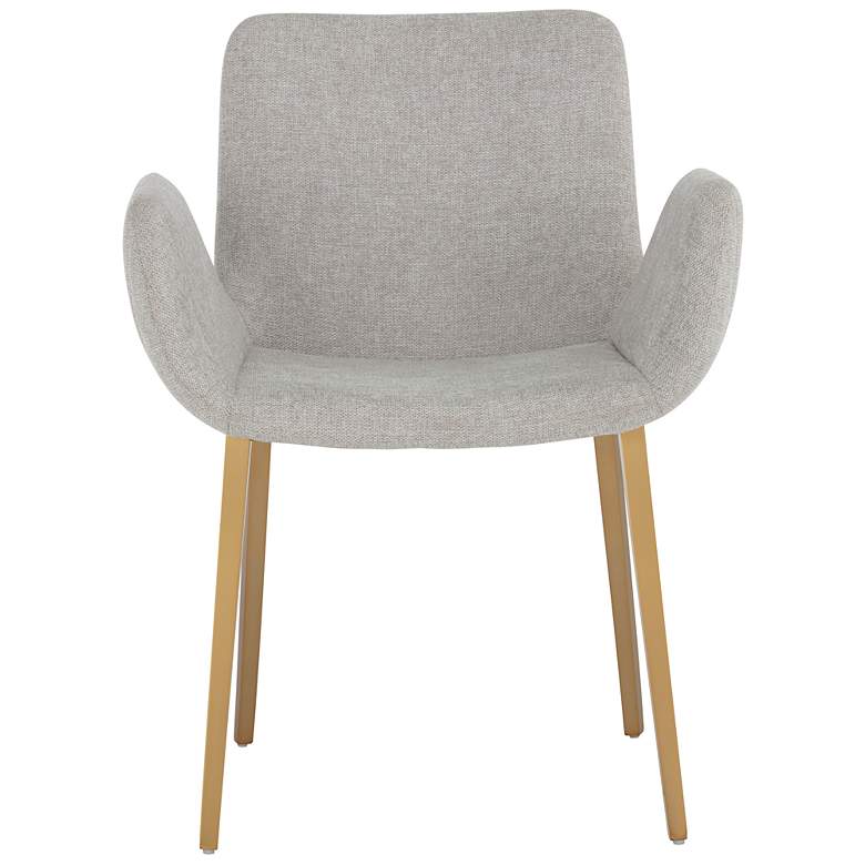 Image 3 Sunpan Lucano Dining Armchair Belfast Heather Gray more views