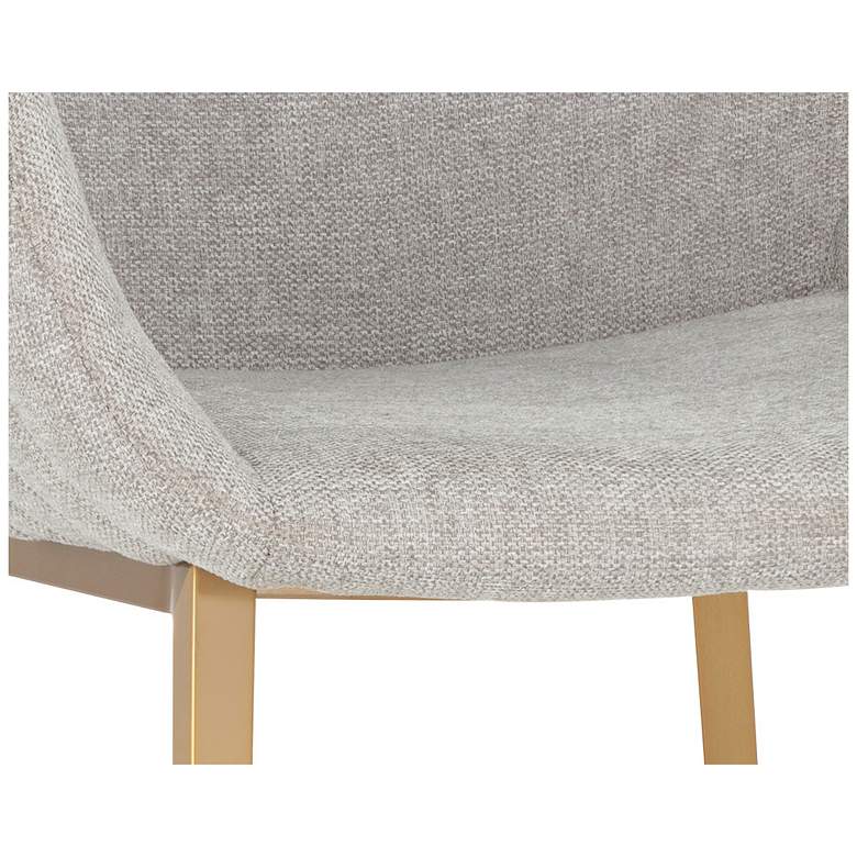 Image 6 Sunpan Lucano Dining Armchair Belfast Heather Gray more views