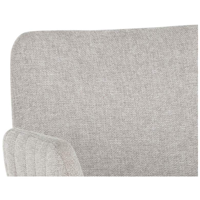 Image 7 Sunpan Lucano Dining Armchair Belfast Heather Gray more views