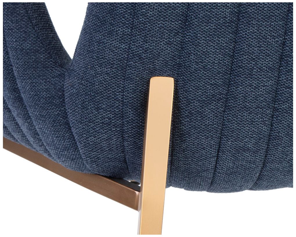 Sunpan Lucano Dining Armchair Belfast Navy