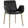 1_Sunpan Lucano Dining Armchair Bravo Black