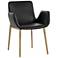 Sunpan Lucano Dining Armchair Bravo Black