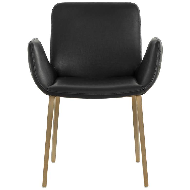 Image 2 Sunpan Lucano Dining Armchair Bravo Black more views