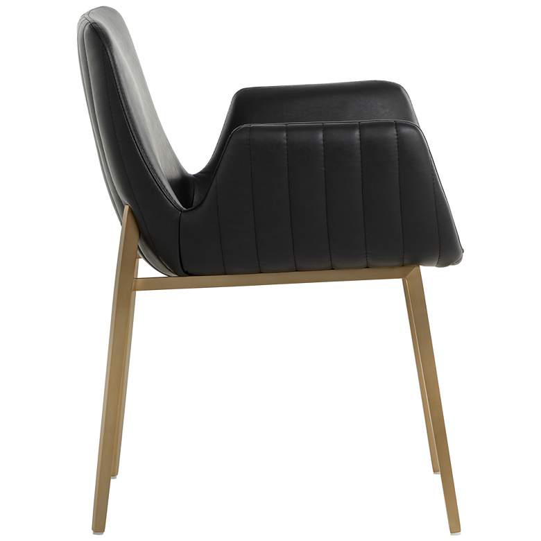 Image 3 Sunpan Lucano Dining Armchair Bravo Black more views