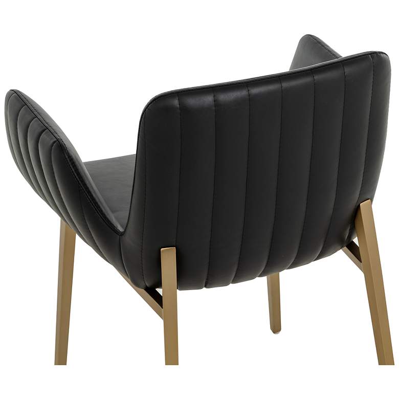 Image 5 Sunpan Lucano Dining Armchair Bravo Black more views