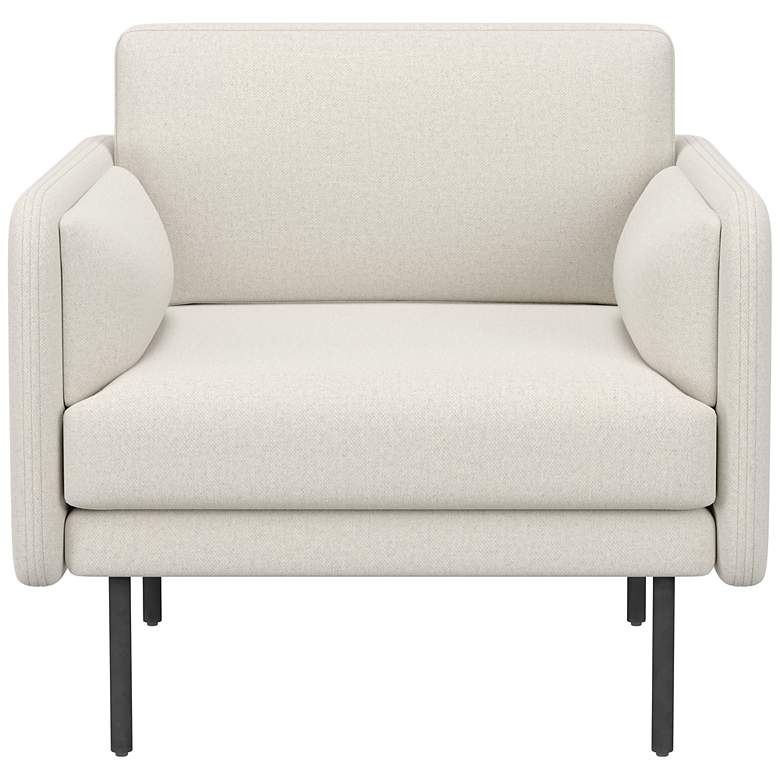 Image 2 Sunpan Luella Armchair Mina Ivory more views
