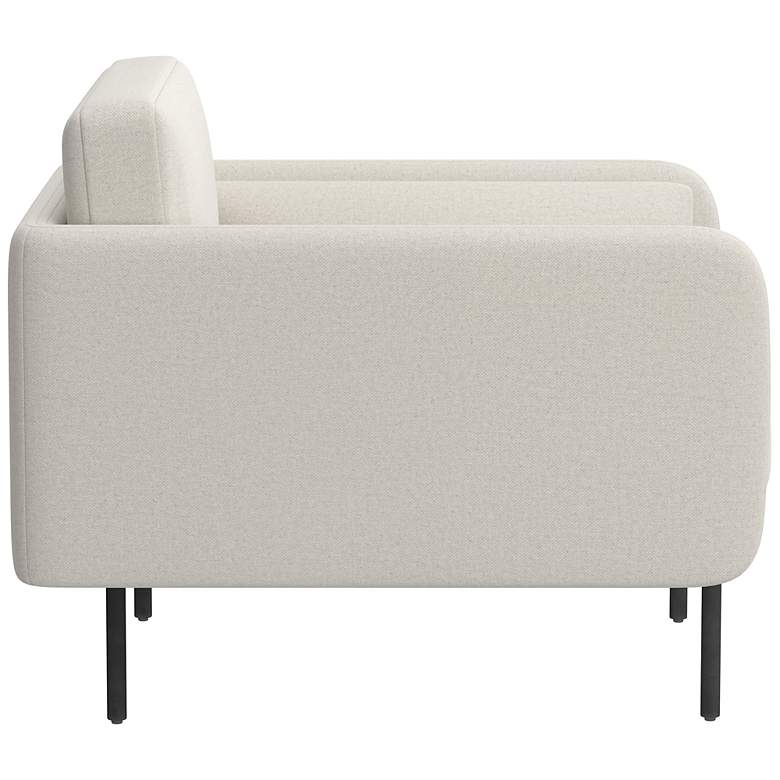 Image 3 Sunpan Luella Armchair Mina Ivory more views