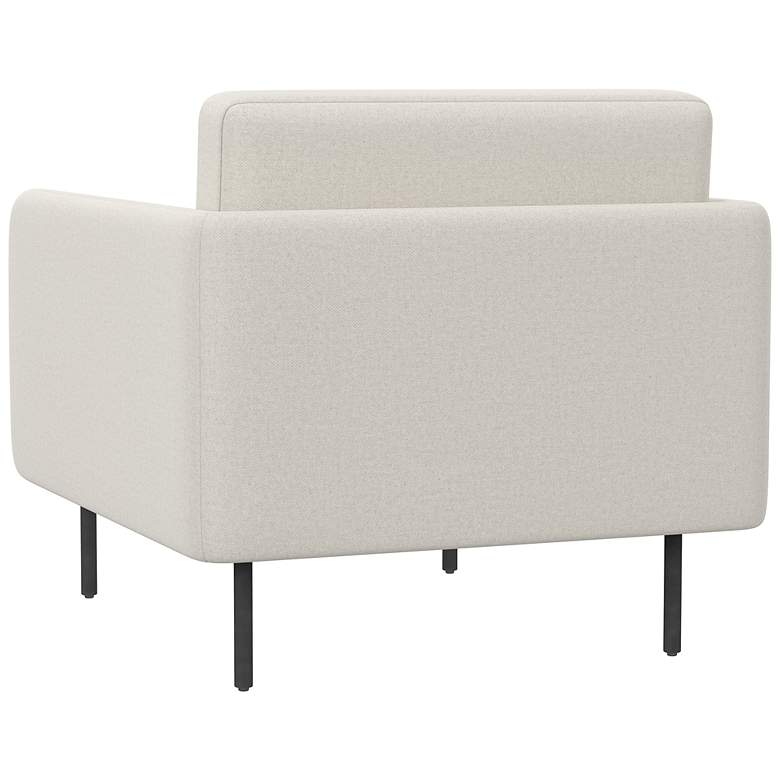 Image 4 Sunpan Luella Armchair Mina Ivory more views